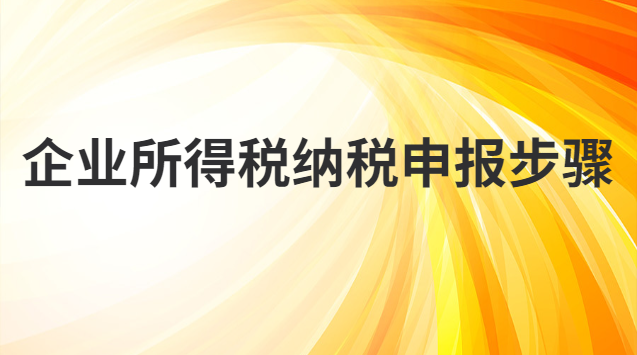 企業(yè)所得稅納稅申報(bào)的操作步驟(企業(yè)所得稅納稅申報(bào)怎么操作)